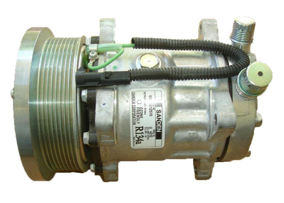 Compressor Sanden 4312 24 Volt Air Conditioning Compressor 8